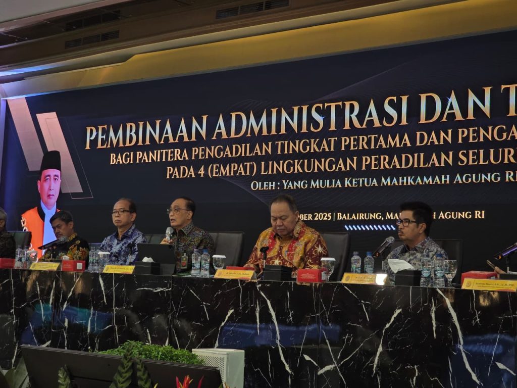 Ketua MA RI : Kami terus perjuangkan peningkatan kesejahteraan Panitera sampai terwujud.