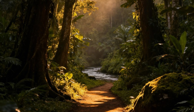 Jalur Spiritual Menuju Curug Cibadak