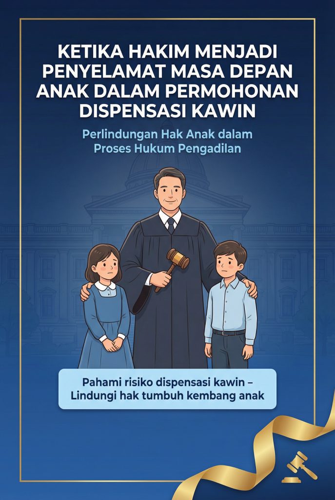 Ketika Hakim Menjadi Penyelamat Masa Depan Anak dalam Permohonan Dispensasi Kawin