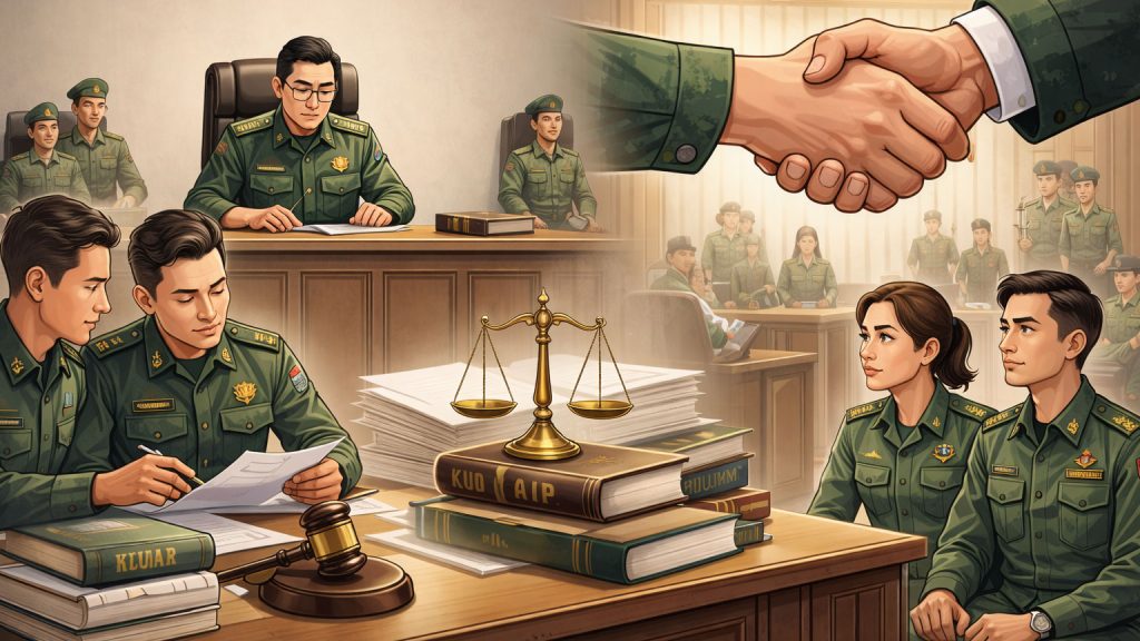 Penyelarasan dan Pemberlakuan Putusan Pemaafan Hakim dalam KUHAP Baru di Dalam Pengadilan Militer Menuju Keadilan yang Seimbang dan Humanis