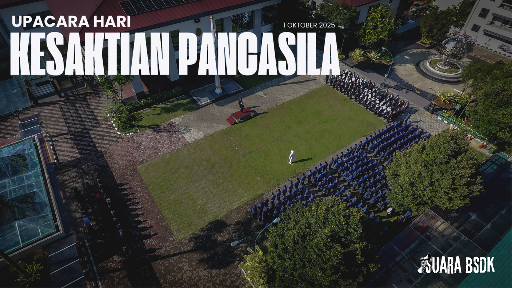 Khidmat dan Penuh Semangat, Badan Strajak Diklat Kumdil Peringati Hari Kesaktian Pancasila