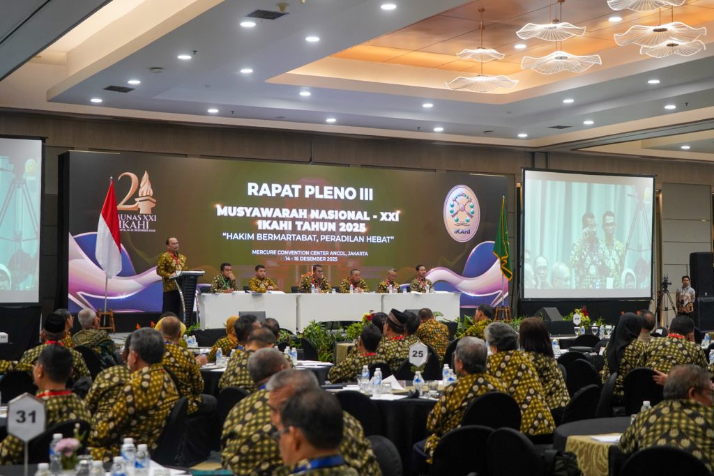 Keberlangsungan Penyelenggaran Sidang Komisi A Dan Komisi B Munas IKAHI XXI Tahun 2025 Ancol