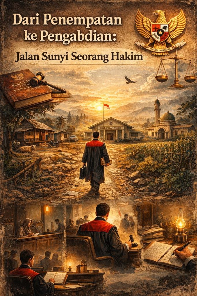 Dari Penempatan ke Pengabdian: Jalan Sunyi Seorang Hakim