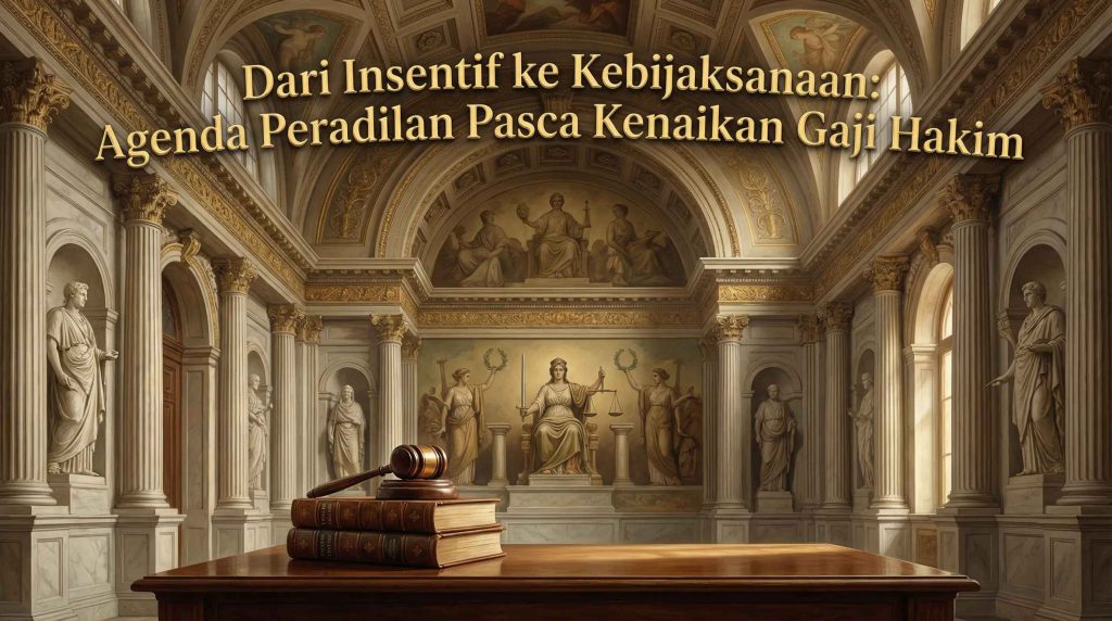 Dari Insentif ke Kebijaksanaan: Agenda Peradilan Pasca Kenaikan Gaji Hakim