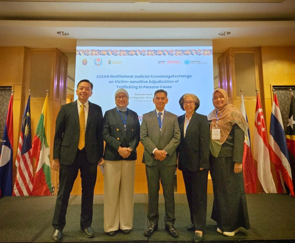 Delegasi Mahkamah Agung RI Hadiri ASEAN Multilateral Judicial Knowledge Exchange, TPPO di Brunei Darussalam