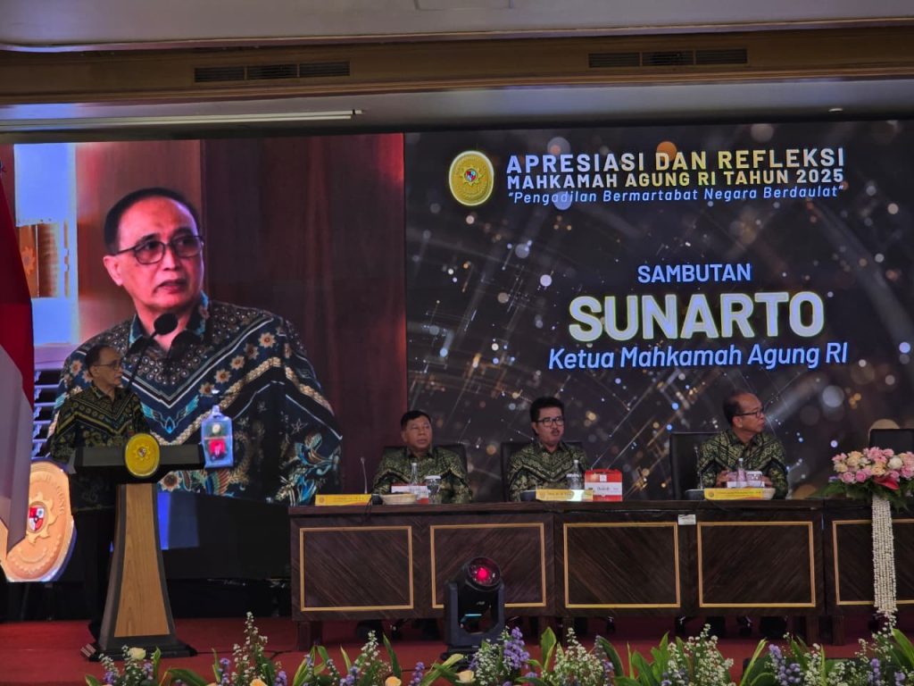 Peradilan Bermartabat, Negara Berdaulat,Mahkamah Agung Hadirkan Refleksi Akhir Tahun 2025