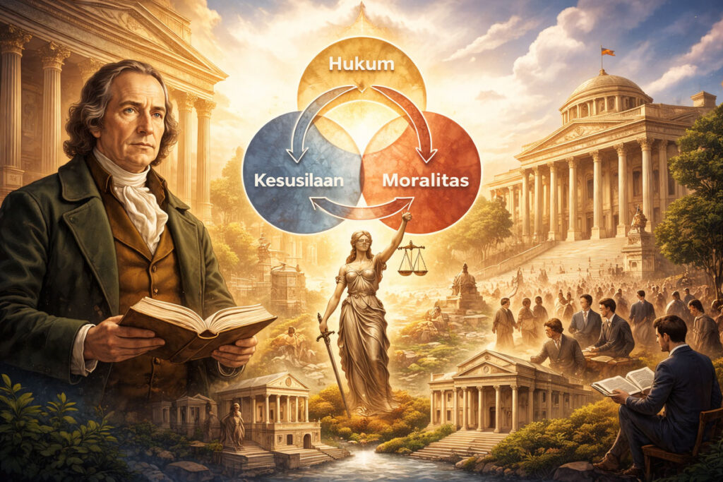 Filsafat Hukum Hegel: Dialektika Hukum, Negara, dan Kebebasan Rasional