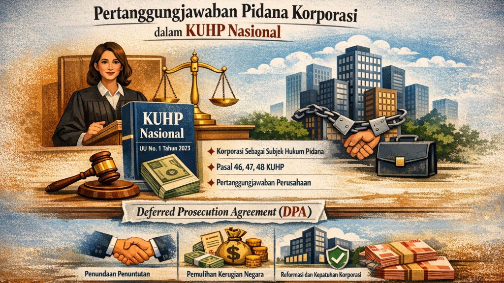 Tindak Pidana Korporasi Dalam KUHAP Baru