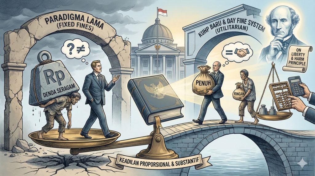 Pengutamaan Pidana Denda dan Gagasan Day Fine System Menurut John Stuart Mill