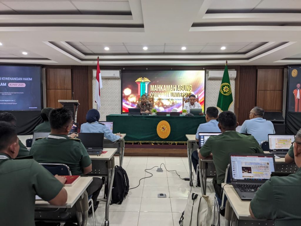 Membaca KUHAP 2025 dengan Dua Kacamata:Due Process dan Kekhususan Peradilan Militer Militer