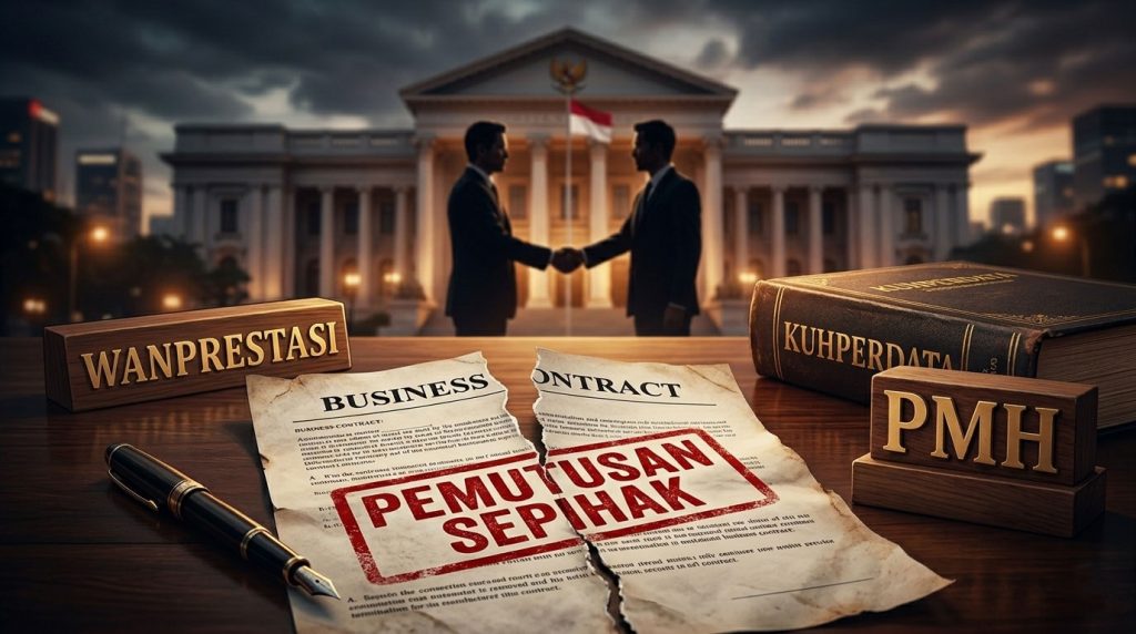 Ketika Kontrak Diputus Sepihak: Pelanggaran Biasa atau Perbuatan Melawan Hukum?