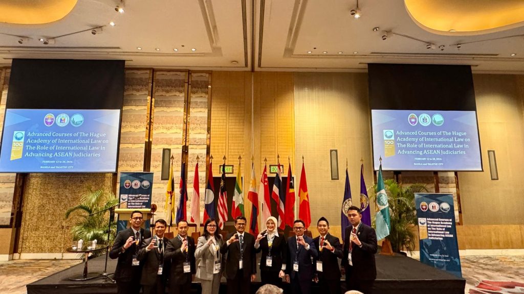 THAIL 2026 Resmi Dibuka, Perkuat Peran Hukum Internasional bagi Peradilan ASEAN