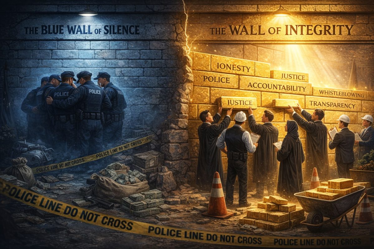 Fenomena The Blue Wall of Silence dan Upaya Membangun the Wall of ...