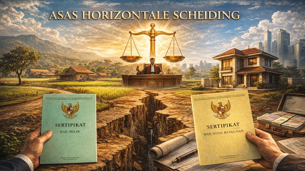 Mengenal Asas Horizontale Scheiding dalam Hukum Agraria