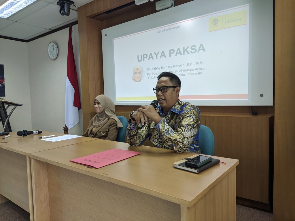 Menjaga Keseimbangan antara Kewenangan dan Hak Asasi: Upaya Paksa dan Praperadilan dalam KUHAP 2025