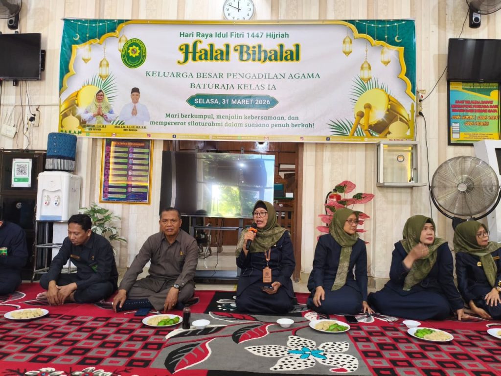 Gema Maaf dan Komitmen Pelayanan: Halal Bihalal PA Baturaja yang Menghipnotis Sanubari