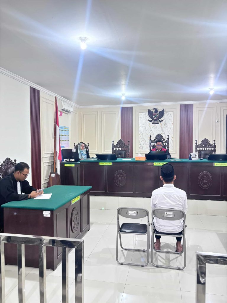 Lagi! PN Rangkasbitung Konsisten Terapkan Mekanisme Pengakuan Bersalah!