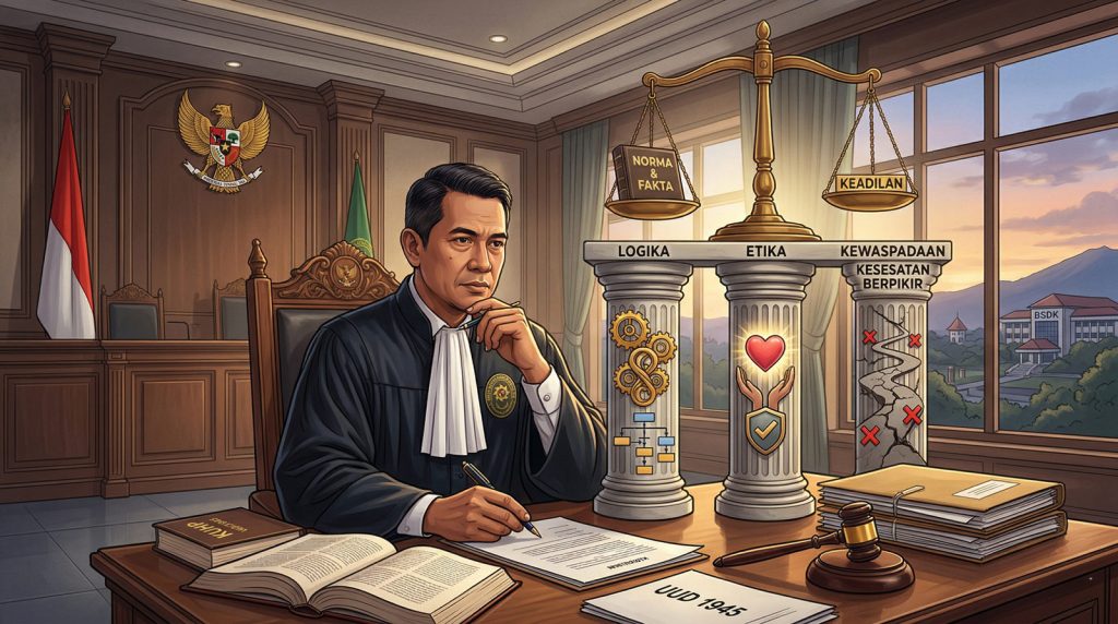 Logika, Etika, dan Kesesatan Berpikir dalam Ratio Decidendi: Meneguhkan Due Process of Law dalam Praktik Peradilan