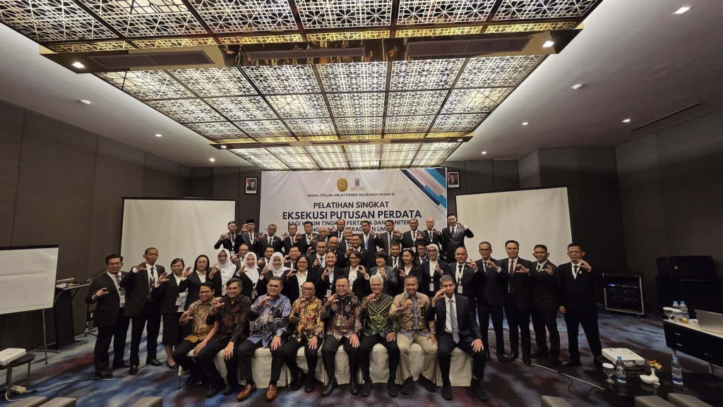 Pelatihan Eksekusi Putusan Perdata Ditutup dengan Penuh Kebanggaan dan Semangat Pengabdian
