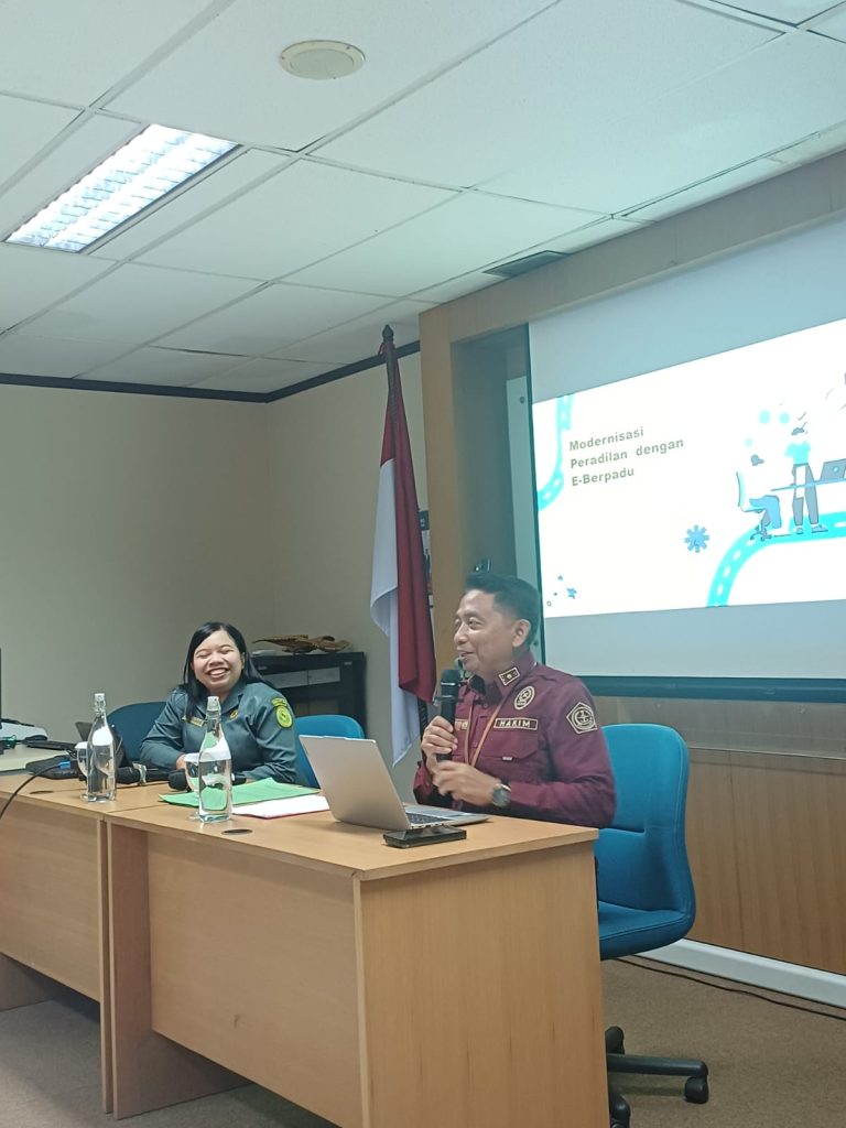 Babak baru Peradilan Militer menuju modernisasi birokrasi penanganan perkara ke dalam satu ekosistem digital yang terintegrasi (E-Berpadu)