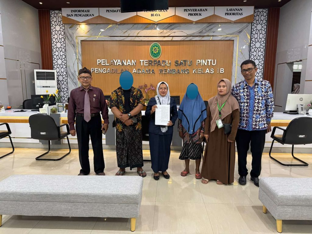 Redam Ego, Sengketa Waris di Pengadilan Agama Rembang Berakhir Damai