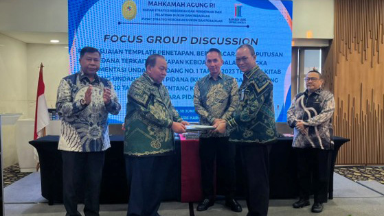 Closing Meeting Focus Group Discussion Tim Pokja Penyesuaian Template Penetapan, Berita Acara, Putusan & Alur Proses Perkara Pidana