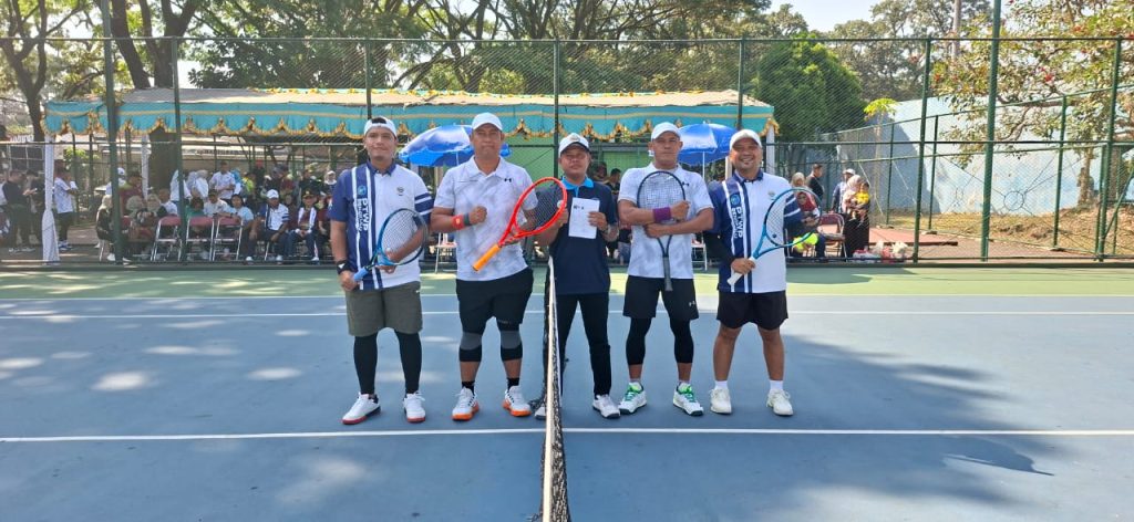 Tim Tenis Putra PTWP Peradilan Militer Awali Perjuangan di Malang dengan Kemenangan 5-0 Atas Tim PTWP Bengkulu