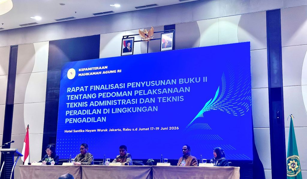 Lompatan Reformasi Peradilan, MA Rampungkan Finalisasi Buku II