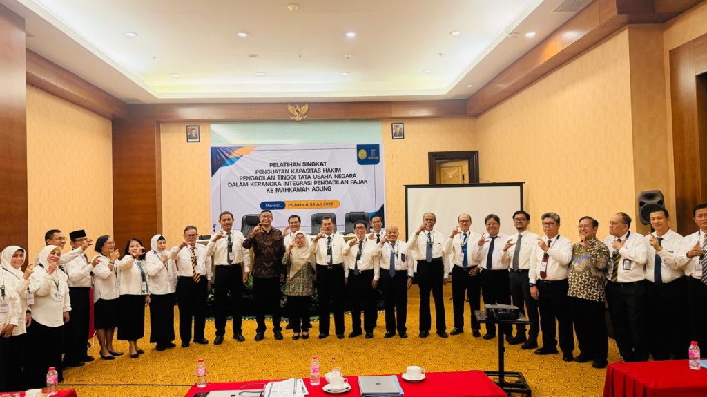 Dirjen Pajak Paparkan Hulu Sengketa Pajak dalam Pelatihan Hakim Tinggi TUN di Manado