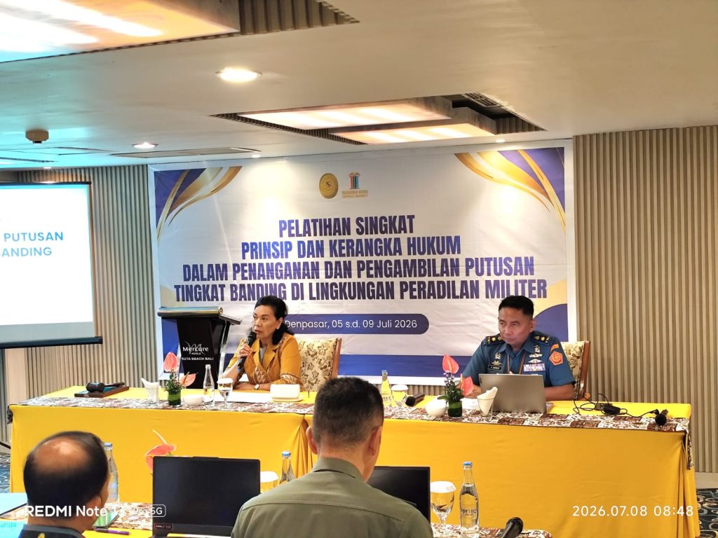 Teknik dan Etika Pengambilan Putusan Yudisial Tingkat Banding dalam Mewujudkan Putusan yang Berkualitas di Lingkungan Peradilan Militer