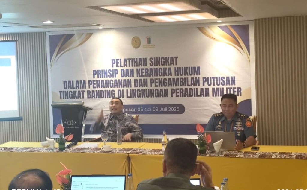 Kerangka Hukum Penanganan Perkara di Tingkat Banding sebagai Instrumen Penguatan Kualitas Putusan Peradilan Militer