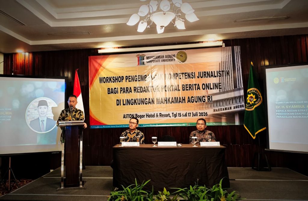 Dari Silent Corps Menuju Komunikasi Progresif: BSDK Perkuat Media Daring Mahkamah Agung