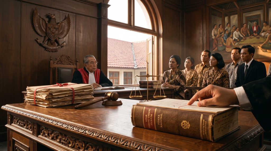 Memahami Tiga Belas Asas Dalam KUHP Nasional Sebagai Fondasi Penerapan Dan Pelaksanaan Hukum Pidana Indonesia