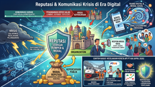 Reputasi dan Komunikasi Krisis: Menjaga Kepercayaan Publik di Era Digital