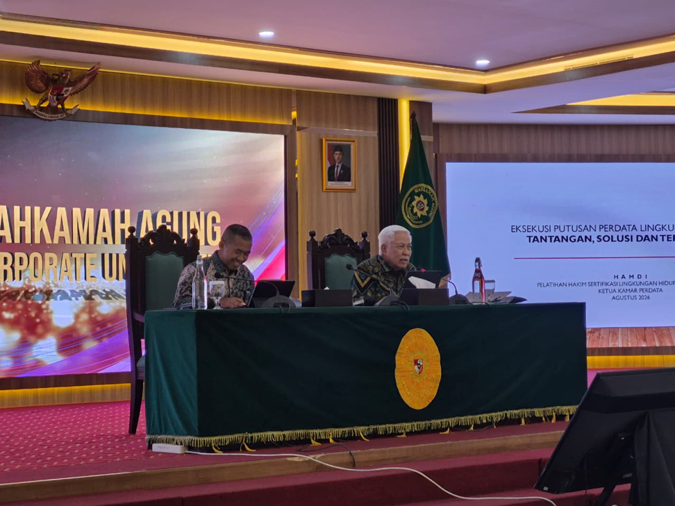Ketua Kamar Perdata MA: Eksekusi Putusan Lingkungan Hidup Harus Berorientasi Pemulihan, Bukan Sekadar Ganti Rugi