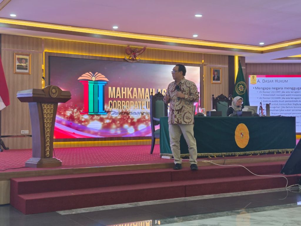 Membedah Kerugian Lingkungan dan Ironi Pemulihannya: Prof. Andri Wibisana Kritik Praktik Penegakan Hukum Lingkungan di Indonesia