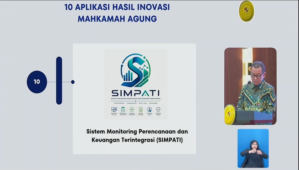 SIMPATI : Hadiah BSDK untuk Transformasi Tata Kelola Digital Mahkamah Agung RI