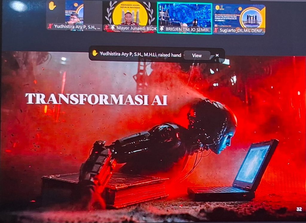 Ketika AI Memasuki Ruang Sidang: Menguji Batas Hukum di Era Serangan Digital