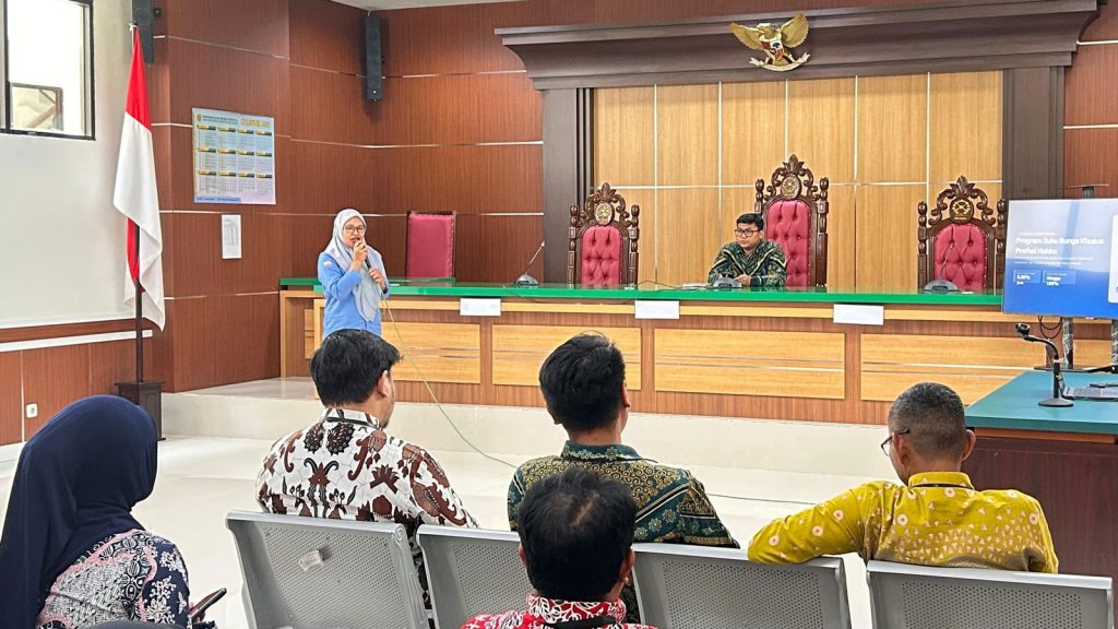 Tingkatkan Kualitas Akses Keadilan, PN Dataran Hunipopu Gelar Pelatihan Excellent Service Bersama Bank BRI