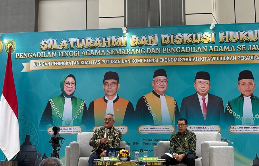 Dorong Peningkatan Kualitas Putusan dan Kompetensi Ekonomi Syariah, PTA Semarang Gelar Diskusi Hukum