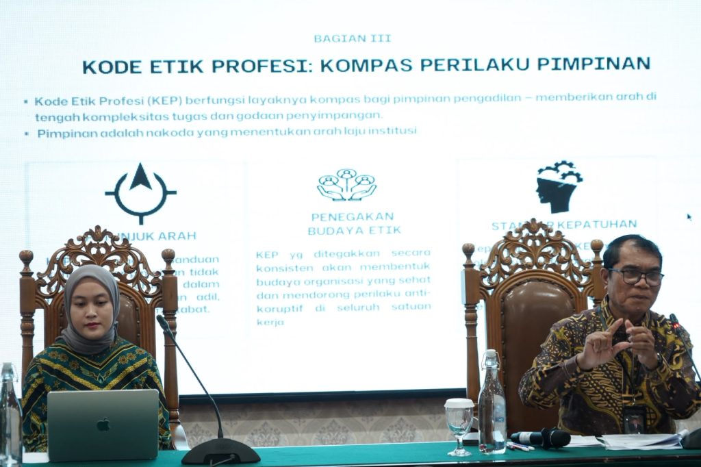 Menjaga Kepercayaan Publik: Peran Pimpinan Pengadilan dalam Memperkuat Ekosistem Peradilan Berintegritas