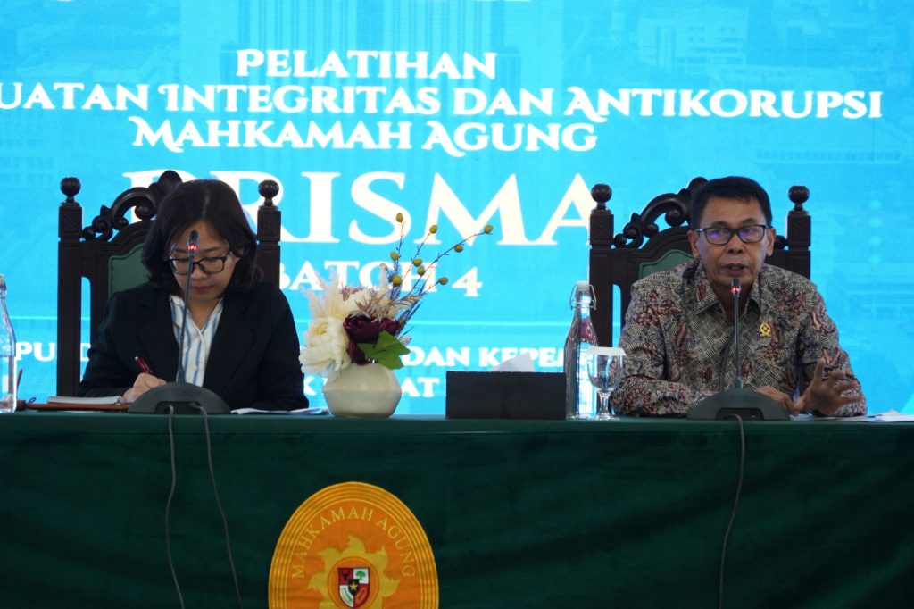 Nawawi Pomolango: Integritas Hakim Harus Hidup dalam Sikap dan Perilaku