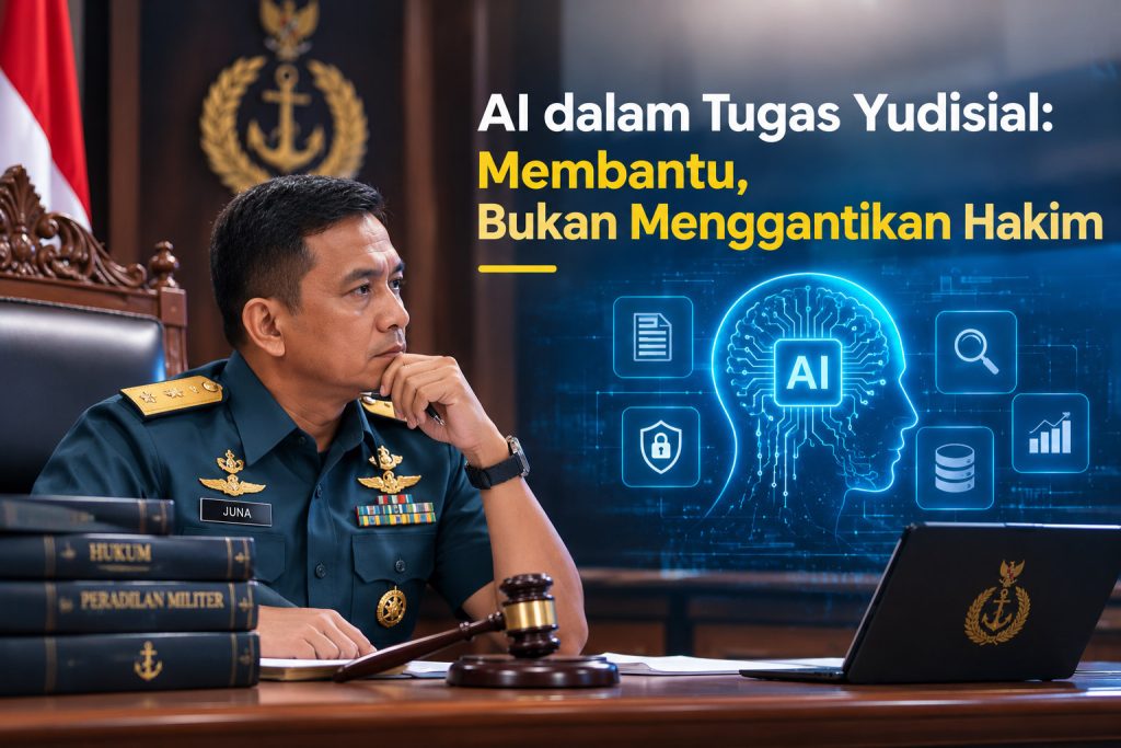 AI dalam Tugas Yudisial: Membantu, Bukan Menggantikan Hakim