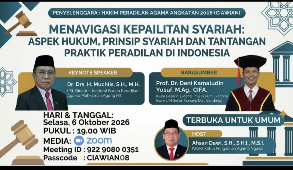 Menavigasi Kepailitan Syariah, Hakim Didorong Perkuat Pemahaman Hukum