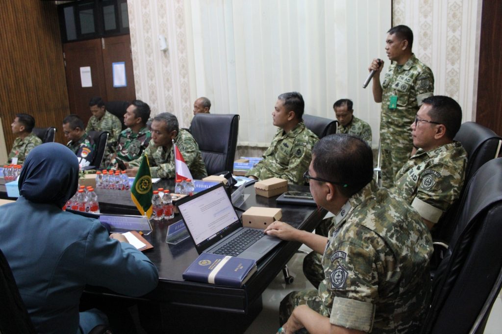 Harmonisasi e-Berpadu dan Buku II, Pengadilan Militer III-10 Surabaya Perkuat Tertib Administrasi Perkara