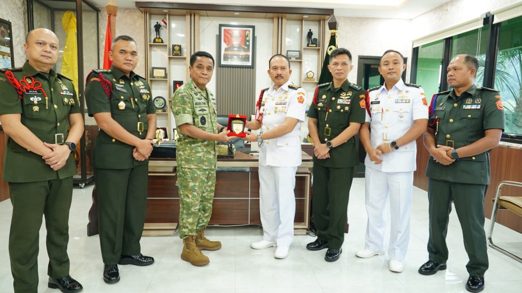 Perkuat Sinergi Penegakan Hukum, Pengadilan Militer Iv-16 Balikpapan Koordinasi dengan Korem 091/ASN
