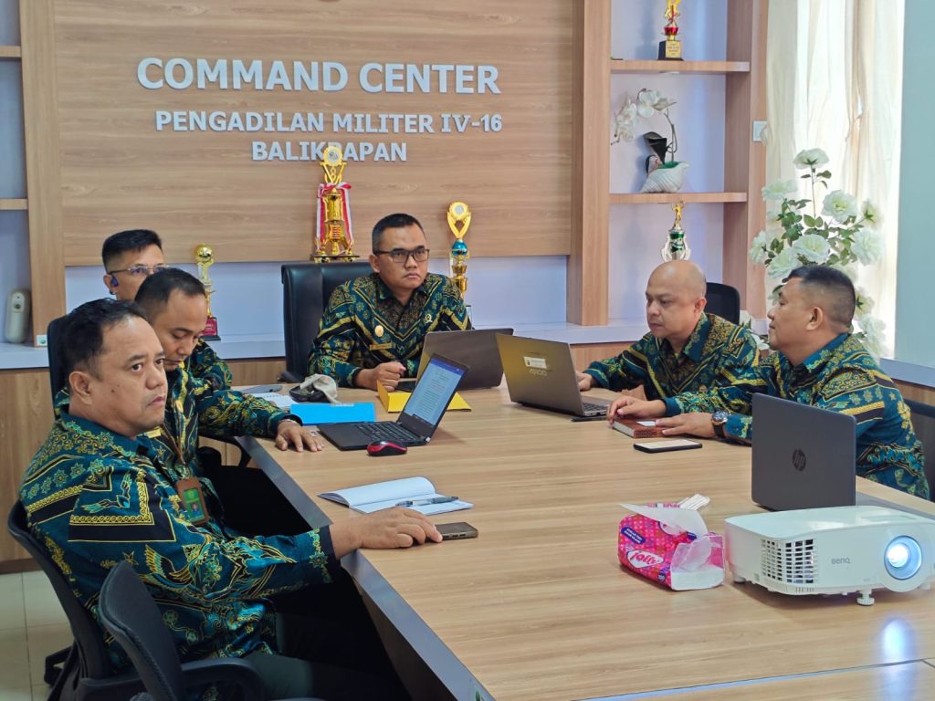 Pengadilan Militer IV-16 Balikpapan Gelar Sosialisasi Revisi Buku II dan Optimalisasi Aplikasi SIPP Demi Wujudkan Modernisasi Peradilan Militer yang Transparan dan Akuntabel