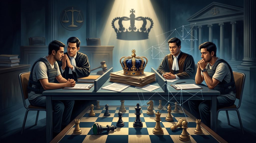 Saksi Mahkota dan Strategi Game Theory